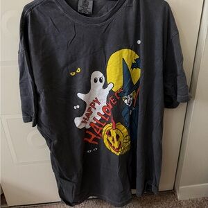 SKJ Halloween Graphic T-Shirt - Faded Black